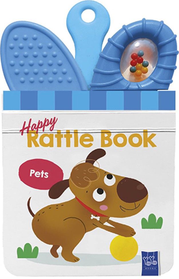 Happy Rattle Book: Pets